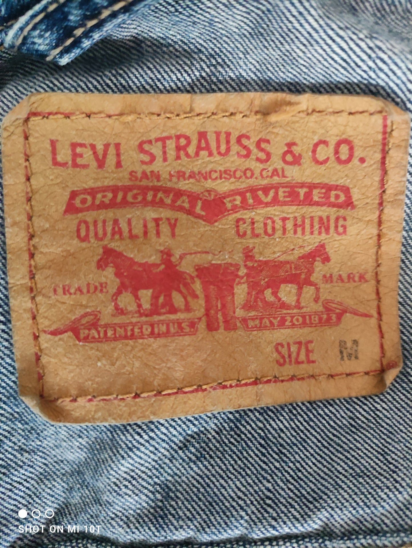 Veste en denim Levi Strauss